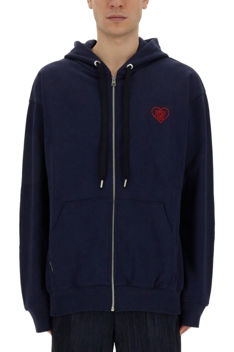 Family First Milano Fleeces & Tracksuits for Men Family First Milano Zip Sweatshirt.