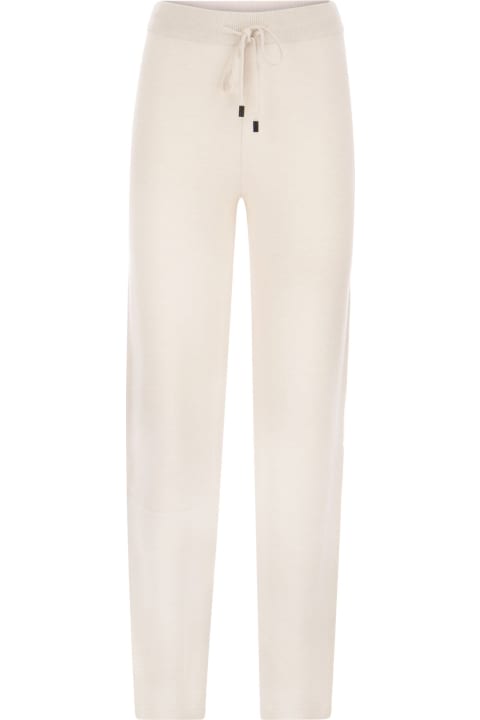 Fashion for Women Peserico Wool, Silk And Cashmere Knit Trousers