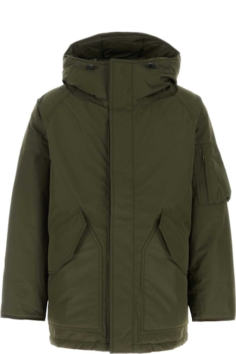 Nanamica for Women Nanamica Army Green Polyester Down Jacket