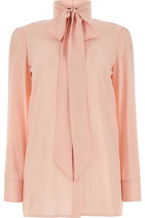 Clothing Sale for Women Gucci Pink Silk Shirt