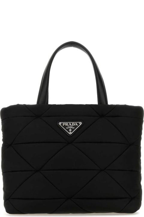 Prada Totes for Women Prada Black Re-nylon Handbag