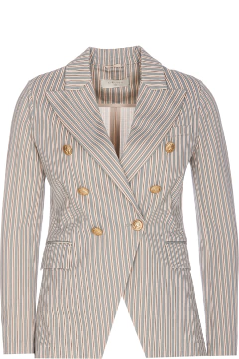 ウィメンズ Circolo 1901のコート＆ジャケット Circolo 1901 Double Breasted Buttons Jacket
