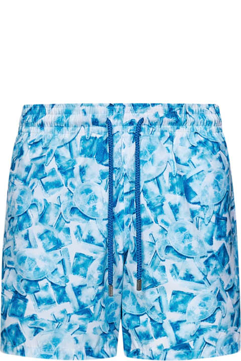 Vilebrequin Clothing for Men Vilebrequin Mahina Iced Turtles Swimsuit