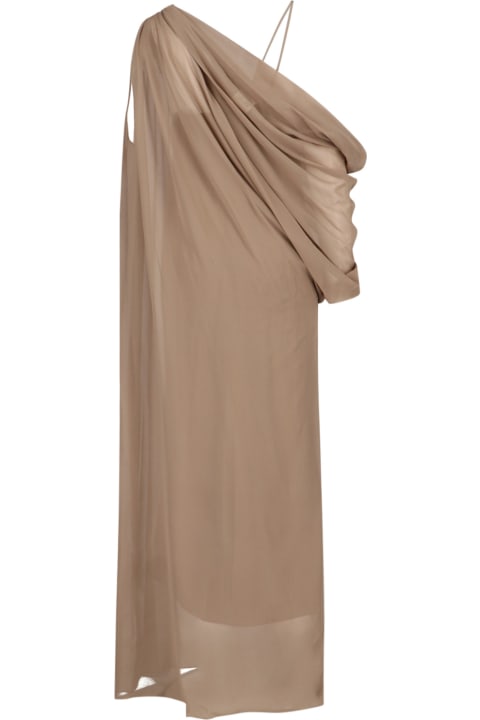 Khaite Dresses for Women Khaite 'taj' Draped Maxi Dress