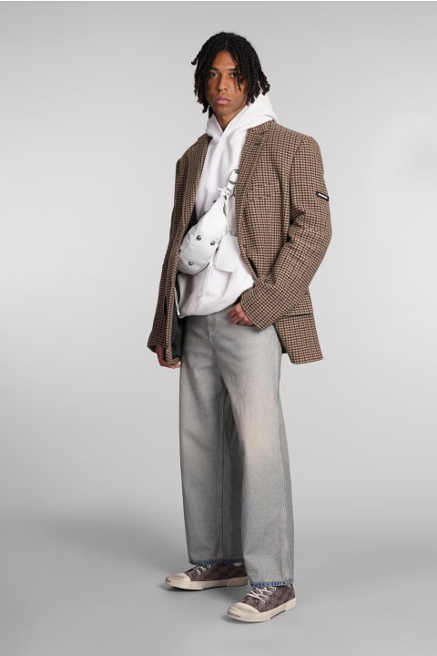 Balenciaga Coats & Jackets for Men Balenciaga Houndstooth Button-up Jacket