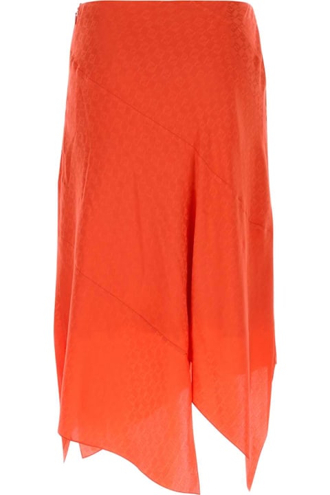 Homeware Fendi Coral Silk Skirt