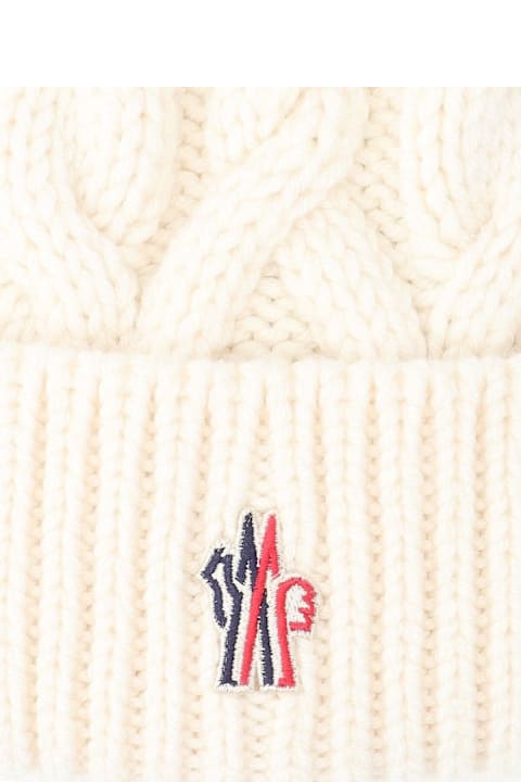 Moncler Grenoble Hats for Men Moncler Grenoble Wool Logo Beanie