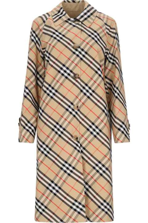 Burberry Coats & Jackets for Women Burberry Reversible Midi Coat
