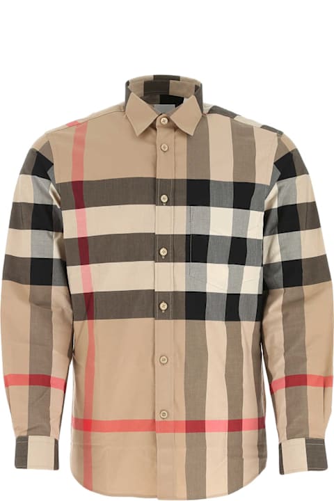 Burberry for Men Burberry Printed Poplin Shirt