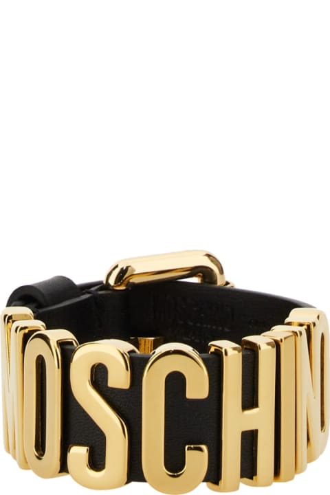 ウィメンズ Moschinoのブレスレット Moschino Logo Bracelet