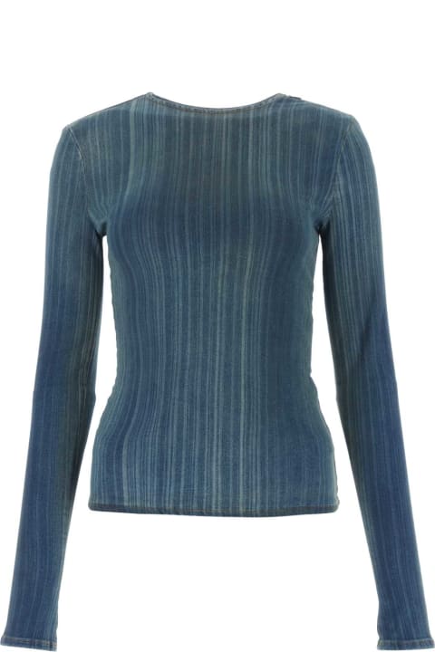 Diesel Sweaters for Women Diesel Stretch Denim De-bob-fsd1 Top