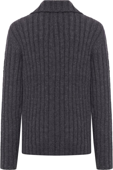 Dolce & Gabbana Sweaters for Men Dolce & Gabbana Zipped Knitted Sweater