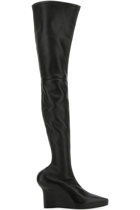 Givenchy Boots for Women Givenchy Black Nappa Leather Show Boots
