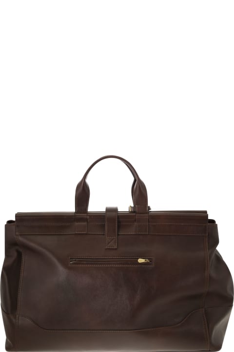 Bags for Men Brunello Cucinelli Calfskin Bag