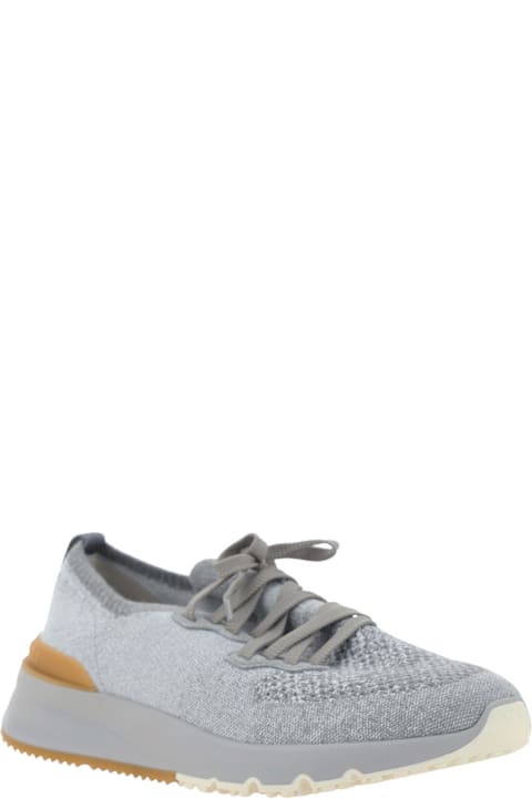 Homeware Brunello Cucinelli Cotton Sneakers