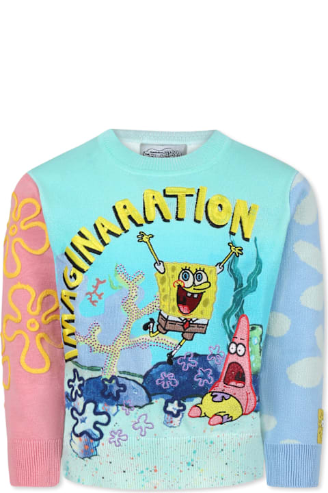 Homeware Stella McCartney Kids Multicolor Sweater For Girl With Spongebob