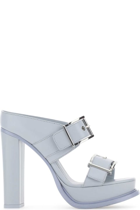 Shoes Sale for Women Alexander McQueen Leather Sandals