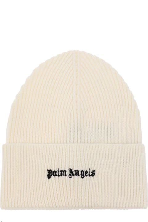 Palm Angels for Men Palm Angels Ribbed Beanie