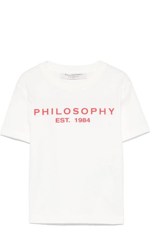 Philosophy di Lorenzo Serafini for Men Philosophy di Lorenzo Serafini T-shirt Con Logo