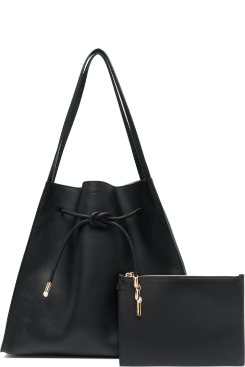 Totes for Women Lanvin Medium Sequence Leather Tote Bag