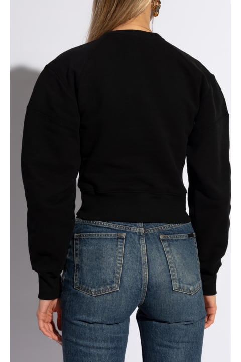 Fleeces & Tracksuits for Women Saint Laurent Saint Laurent Cotton Sweatshirt