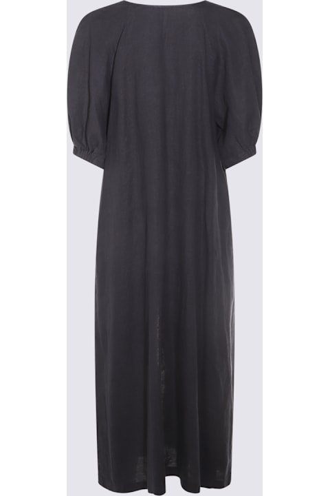 Malo Dresses for Women Malo Black Linen Dress