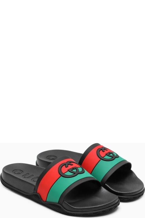 Gucci Other Shoes for Men Gucci Multicolour Slider Sandals