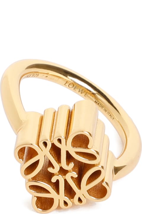 Rings for Women Loewe Single Anagram Ring