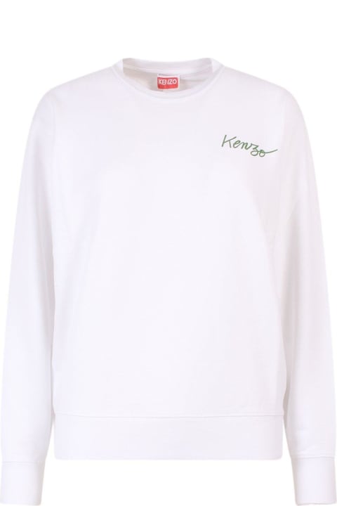 Kenzo Fleeces & Tracksuits for Women Kenzo Floral Printed Crewneck Sweatshirt