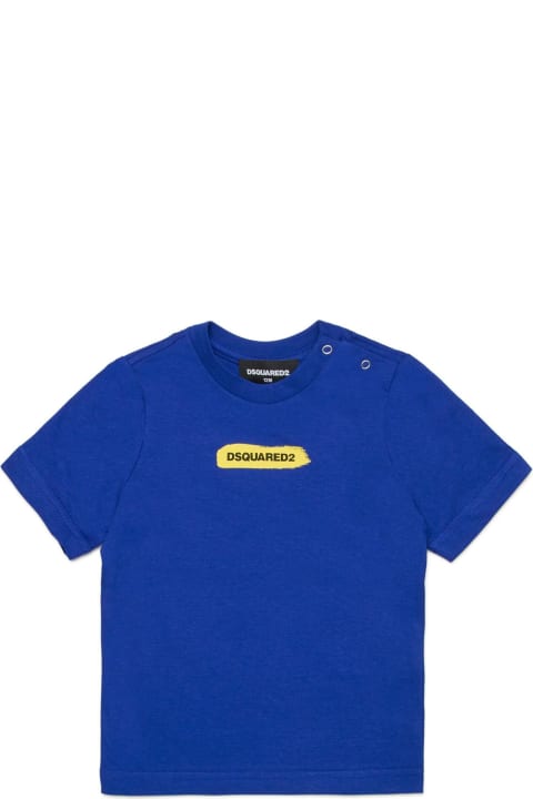Fashion for Baby Girls Dsquared2 Dsquared2 T-shirts And Polos Blue