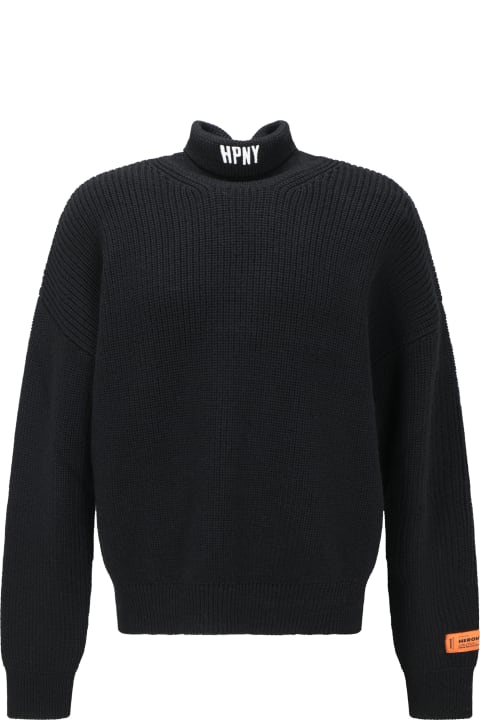 HERON PRESTON Sweaters for Men HERON PRESTON Wool Turtleneck Sweater