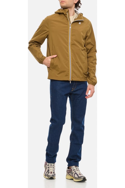 メンズ K-Wayのコート＆ジャケット K-Way Jack Stretch Nylon Jersey Jacket