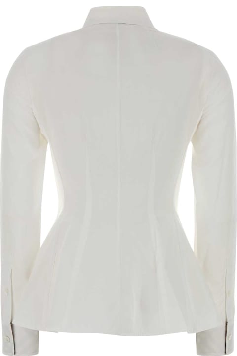 أدوات منزلية Burberry White Poplin Shirt