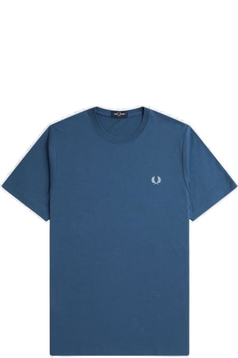 Fred Perry for Men Fred Perry Logo-embroidered Crewneck T-shirt