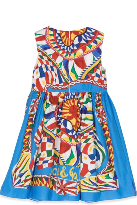 Dolce & Gabbana Dresses for Girls Dolce & Gabbana Cart Sleeveless Dress