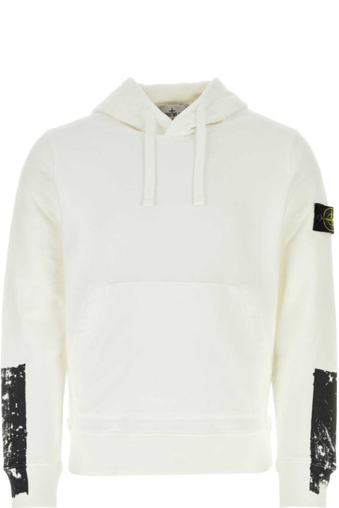 Stone Island Clothing for Men Stone Island Logo Patch Hoodie