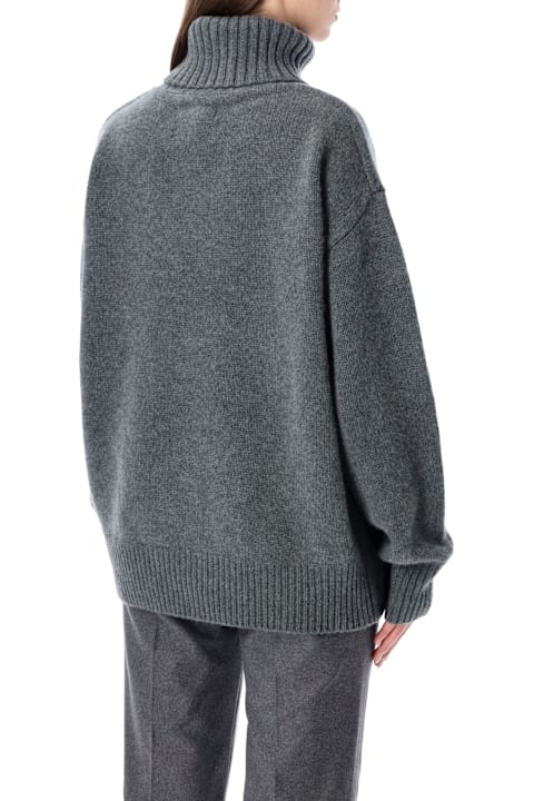Extreme Cashmere for Kids Extreme Cashmere Extreme Cashmere N°20 Oversize Xtra Cashmere Turtleneck Sweater