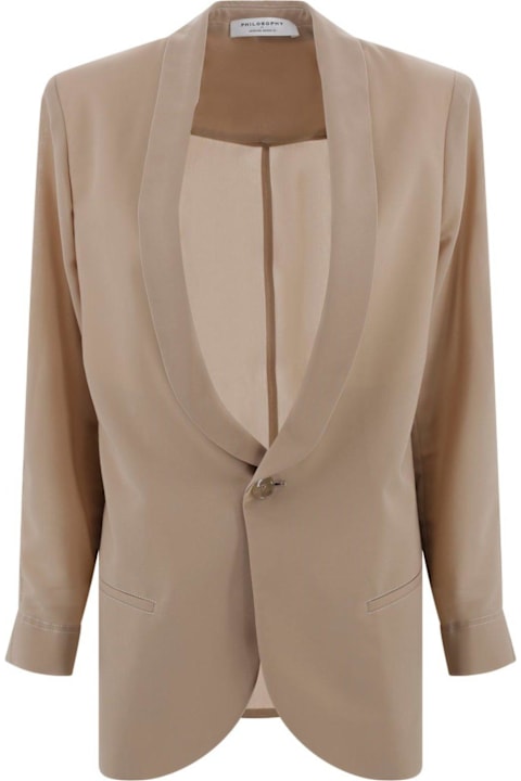 Philosophy di Lorenzo Serafini for Women Philosophy di Lorenzo Serafini Etamine Single Breasted Jacket