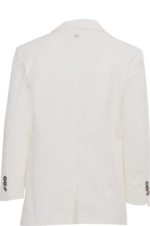 Douuod Coats & Jackets for Boys Douuod White Blazer