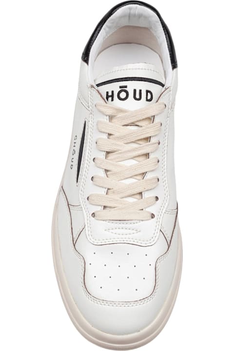 GHOUD Sneakers for Men GHOUD Tweener Leather Sneakers Black And White Color