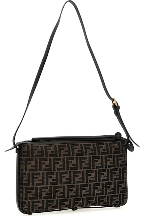 Fendi حقائب لـ السيدات Fendi 'simply Fendi Medium' Shoulder Bag