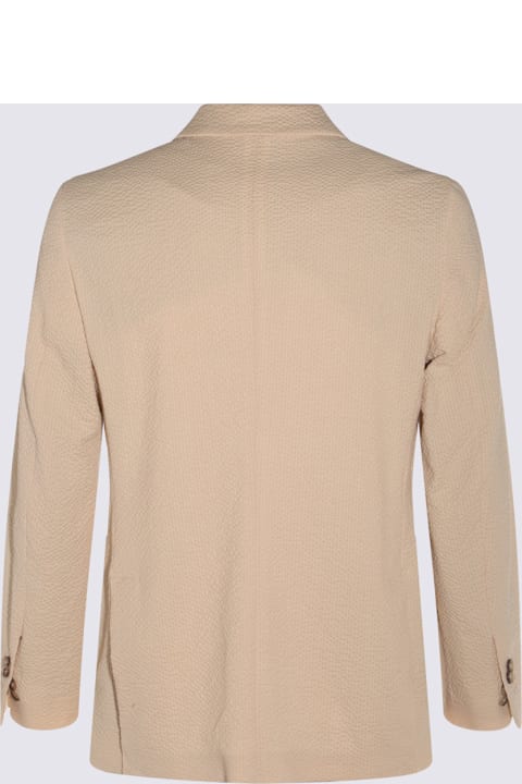 Altea Clothing for Men Altea Beige Cotton Blazer