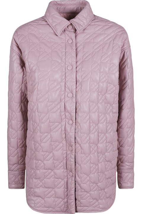 MSGM Coats & Jackets for Women MSGM Quilted Buttoned Jacket