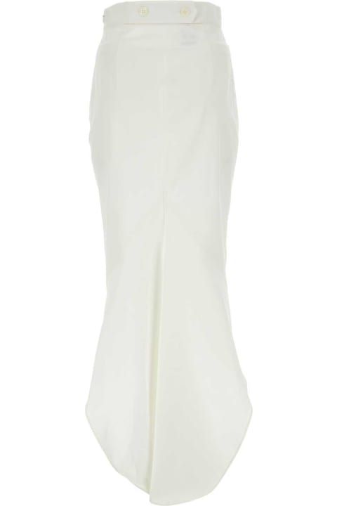 Prada Underwear & Nightwear for Women Prada White Cotton Skirt