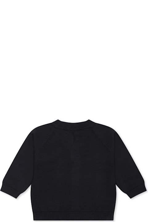Petit Bateau Sweaters & Sweatshirts for Baby Girls Petit Bateau Blue Cardigan For Baby Boy
