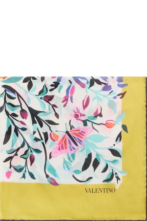 Homeware Valentino Garavani Printed Silk Scarf