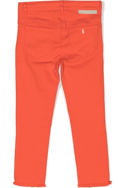 Fashion for Women Stella McCartney Kids Stella Mccartney Kids Trousers Orange