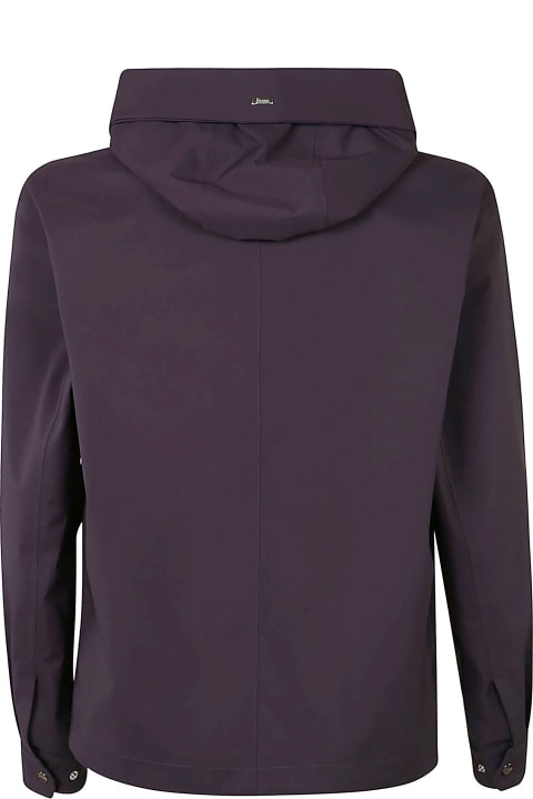 メンズ Hernoのコート＆ジャケット Herno Two Front Pockets Hooded Jacket