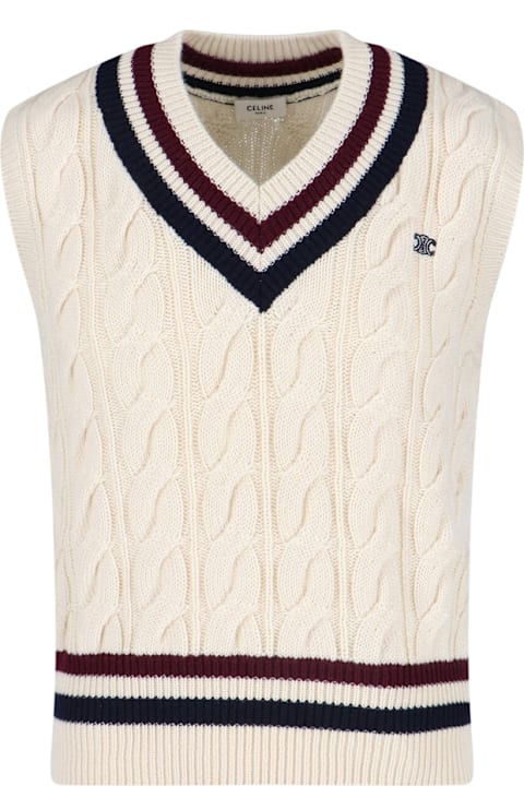 Homeware Celine 'triomphe' Vest Sweater