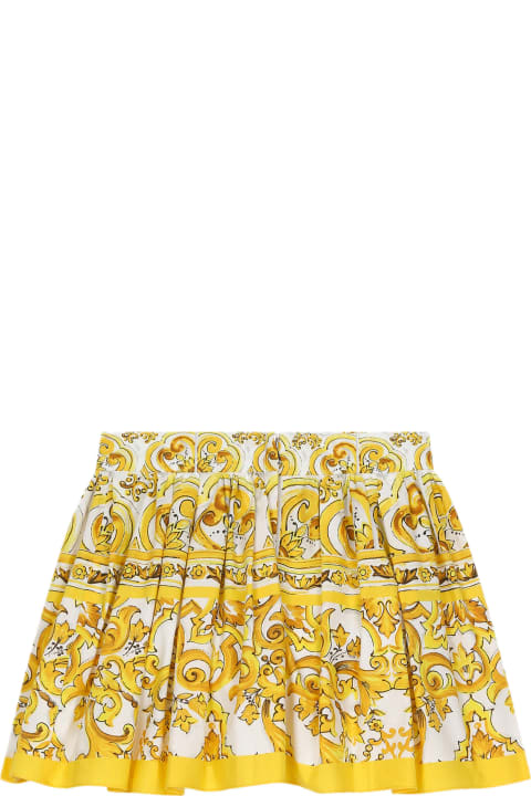 Fashion for Baby Girls Dolce & Gabbana Poplin Skirt